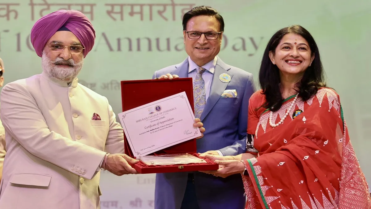 श्री राम कॉलेज ऑफ कॉमर्स के 100 साल, रजत शर्मा बोले– SRCC ने मुझे अरुण जेटली जैसा दोस्त दिया