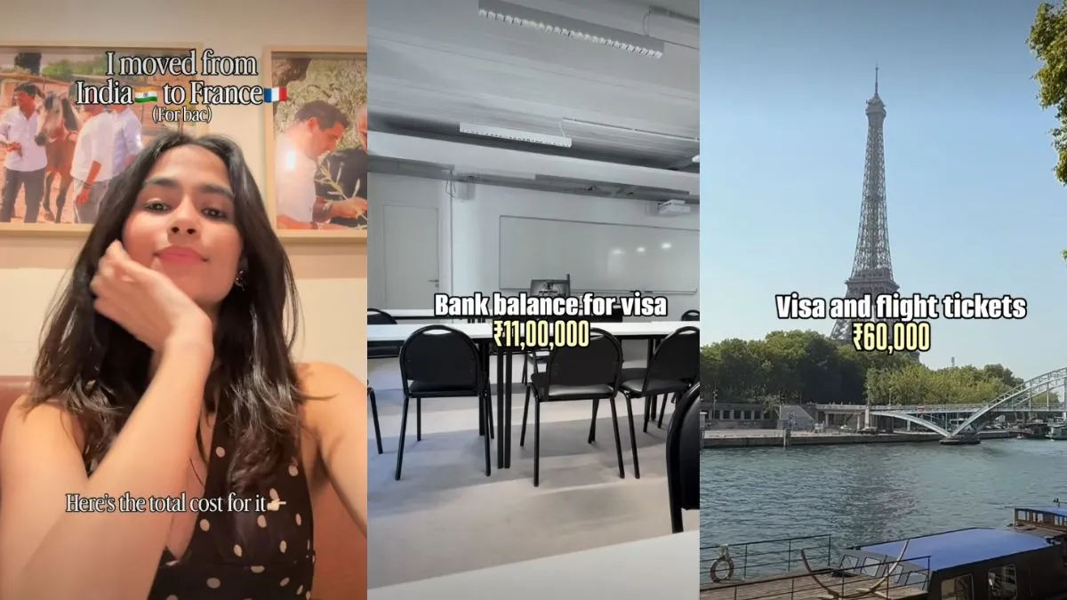 Video : फ्रांस में पढ़ाई का खर्चा ₹45 लाख ? भारतीय स्टूडेंट ने गिनाया एजुकेशन से जुड़ा हर खर्च; सुनते ही लगेगा शॉक