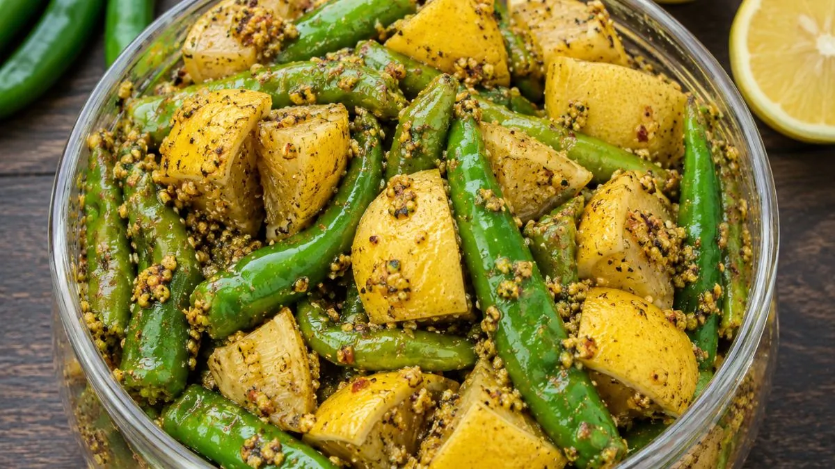 बिना तेल के बनाएं हरी मिर्च नींबू का अचार, फटाफट नोट कर लें रेसिपी