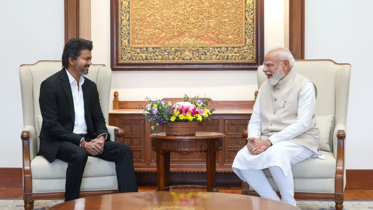 CM बनने के बाद पहली बार दिल्ली आए थलापति विजय, PM मोदी से की मुलाकात, जानिए किस मुद्दे पर केंद्र से मांगा समाधान