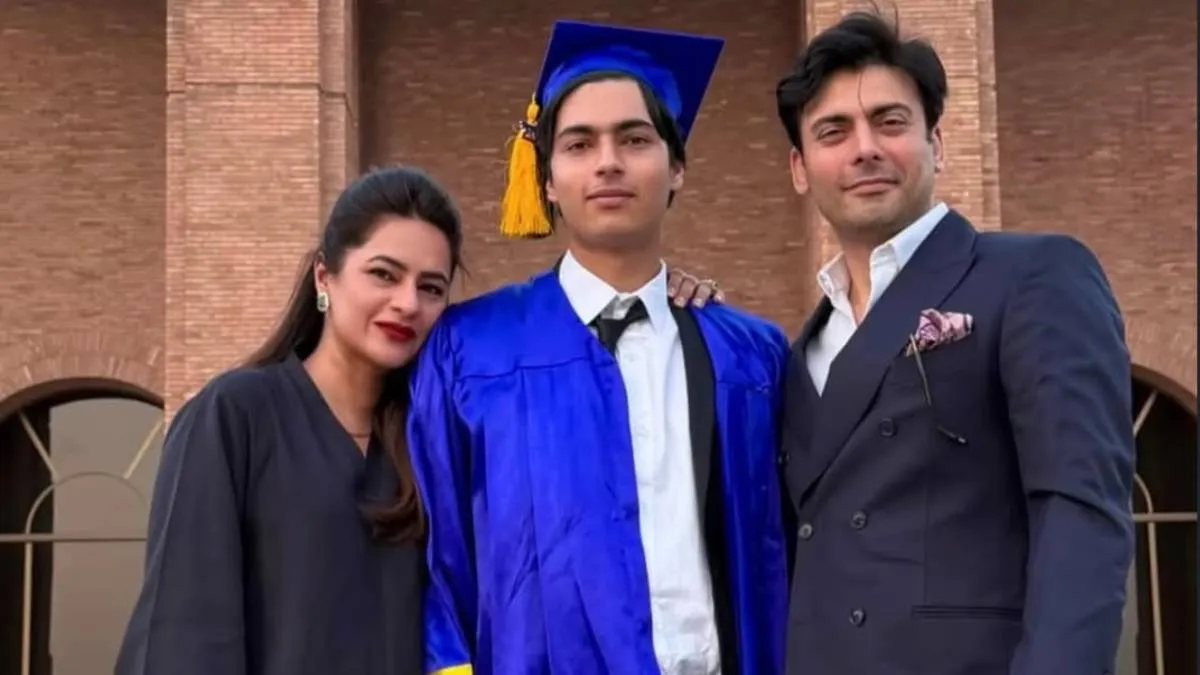 बेटा हुआ ग्रैजुएट तो खुशी से फूले नहीं समा रहे फवाद खान, पाकिस्तानी सुपरस्टार से कम हैंडसम नहीं है लाडला