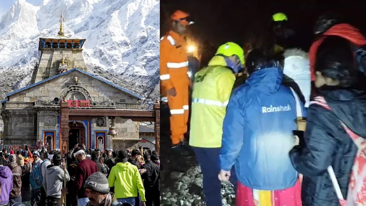 केदारनाथ मार्ग पर हुआ लैंडस्लाइड, 10 हजार से ज्यादा श्रद्धालुओं को सुरक्षित निकाला गया