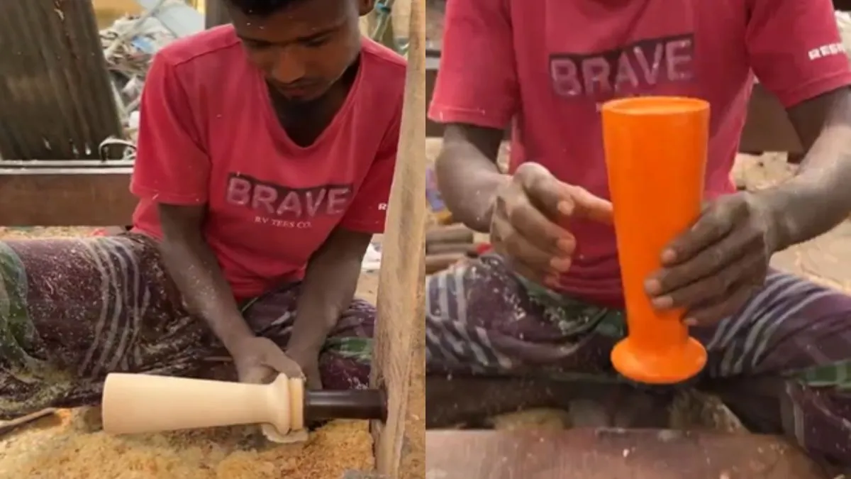ऐसा गजब का Bamboo Craft आपने अब तक नहीं देखा होगा, Video दिल जीत लेगा