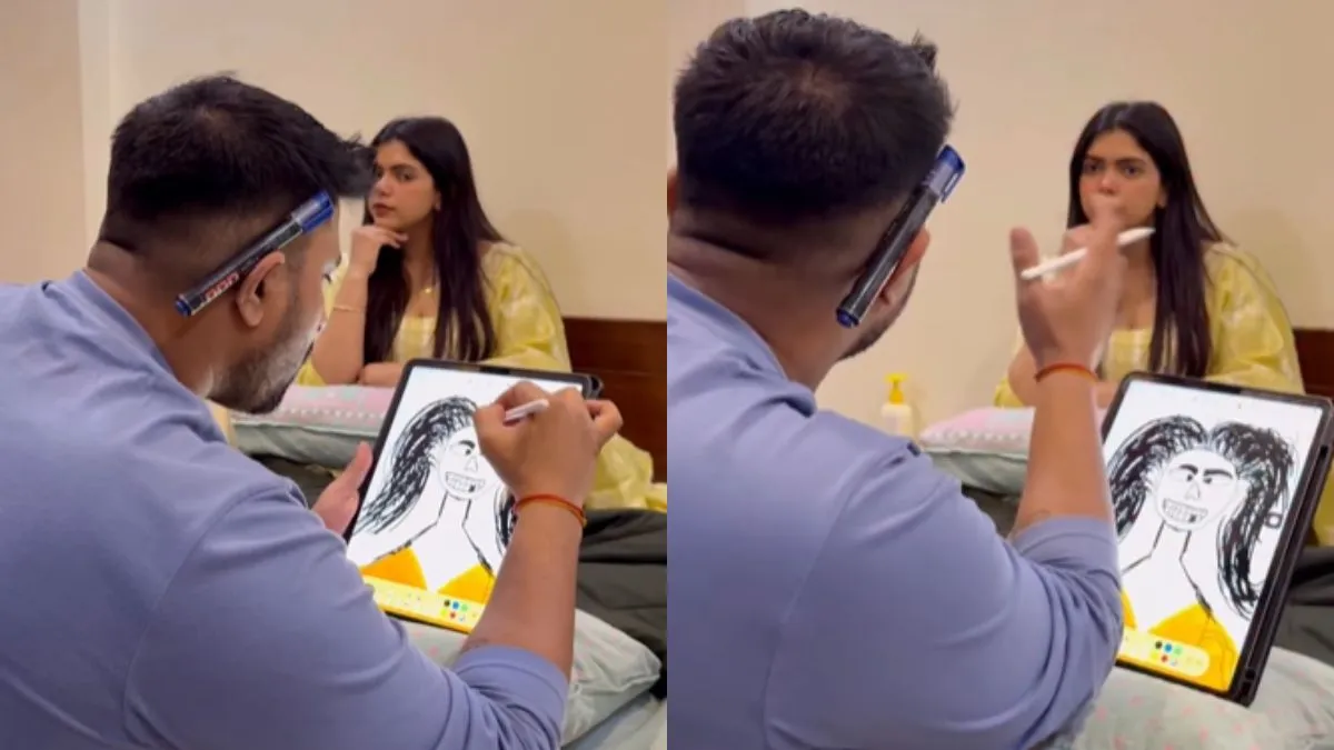 इस आदमी को डर नहीं लगता क्या? कारनामे का Video देख आप भी हंसेंगे