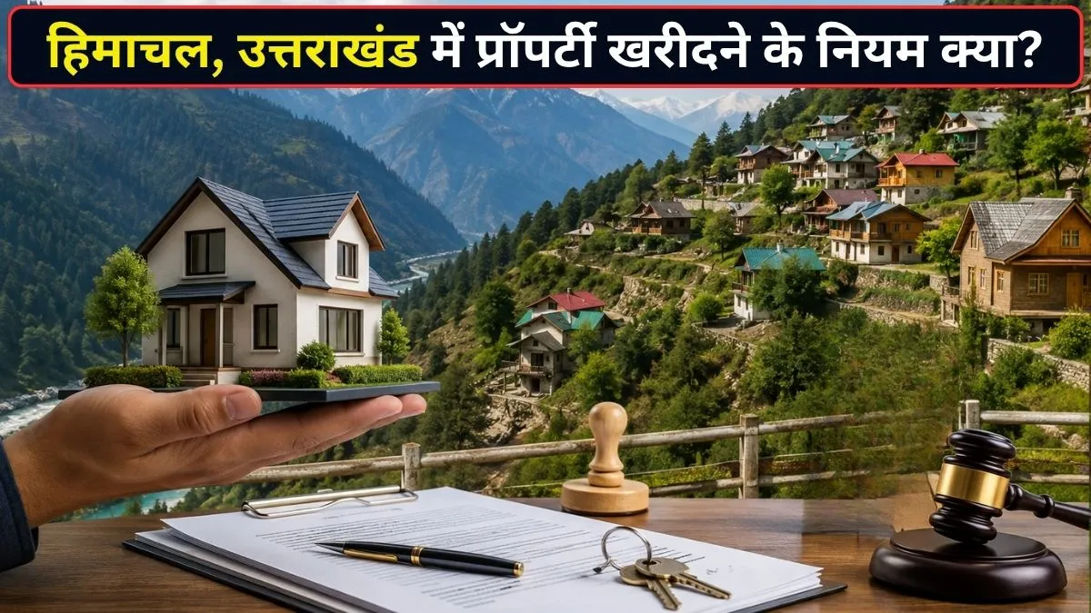 हिमाचल प्रदेश और उत्तराखंड के पहाड़ी इलाकों में प्रॉपर्टी खरीदने के क्या हैं नियम? बाहरी लोग जान लें ये कानून