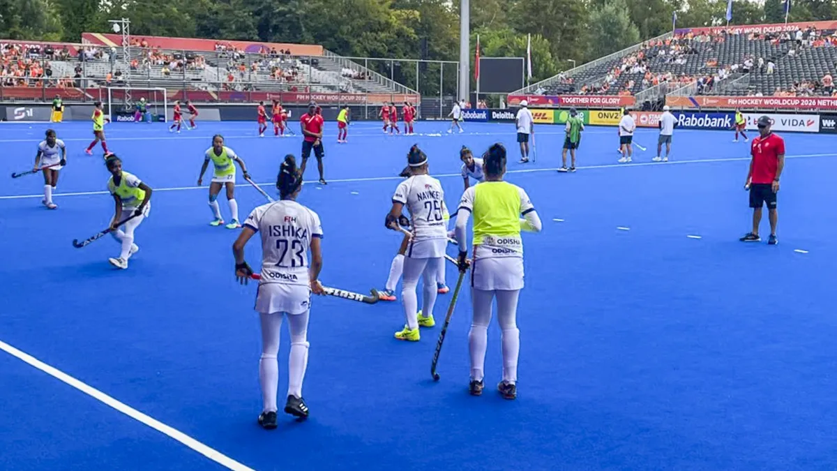 हॉकी वर्ल्ड कप 2026 में भारतीय महिला टीम के सामने इंग्लैंड की चुनौती, अगले राउंड में पहुंचने के लिए जीत जरूरी