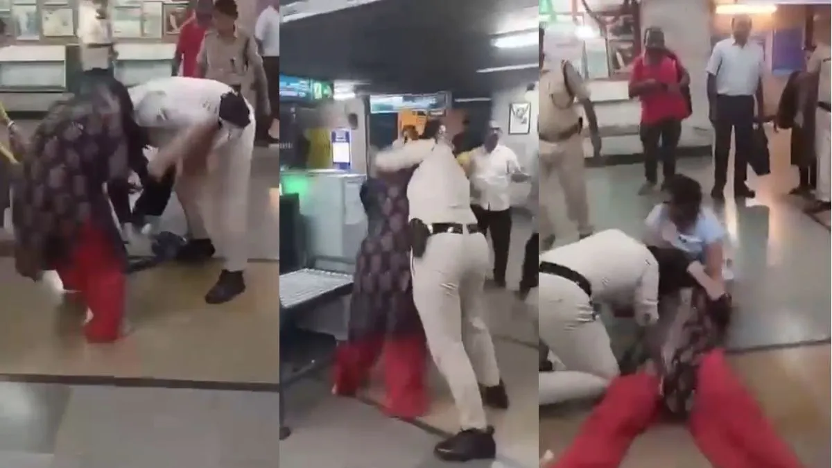 Kolkata Metro में महिलाओं का महासंग्राम, ड्यूटी पर मौजूद RPF कर्मचारी से भिड़ीं; वायरल हुआ Video